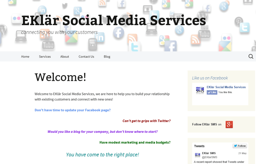 EKlar Social Media Services